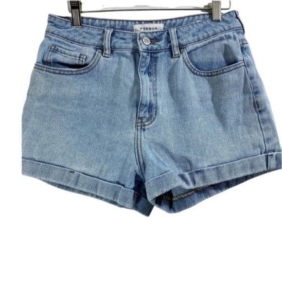 PacSun Eco Light Blue Mom Shorts Size 28 - Picture 3 of 8